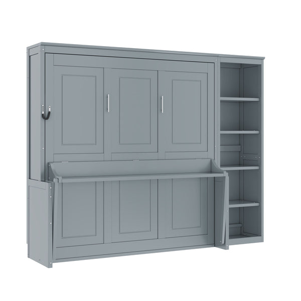 Sturdy Murphy Bed With Desk And Bookshelf Sturdy Murphy Bed With Desk And Bookshelf
