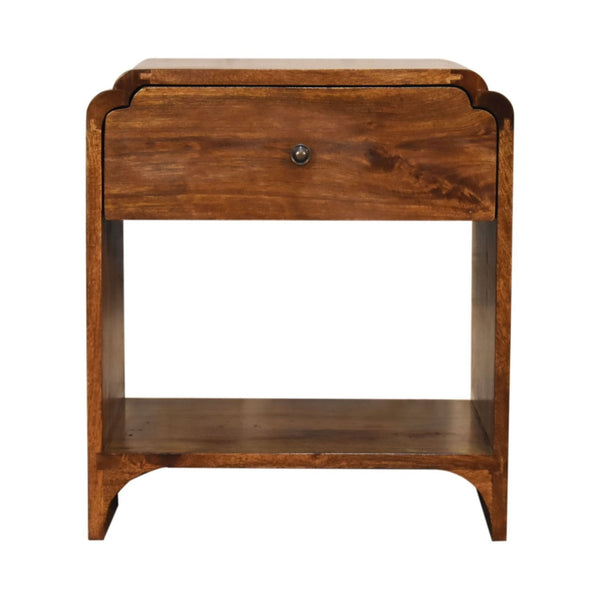 Newton - Nightstand With A Drawer And Open Shelf Newton - Nightstand With A Drawer And Open Shelf
