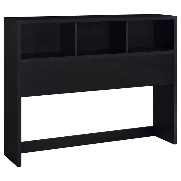 Westpark 49-inch Queen Bookcase Headboard Black Westpark 49-inch Queen Bookcase Headboard Black