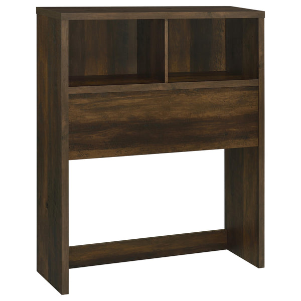 Westpark 49-inch Twin Bookcase Headboard Dark Pine Westpark 49-inch Twin Bookcase Headboard Dark Pine