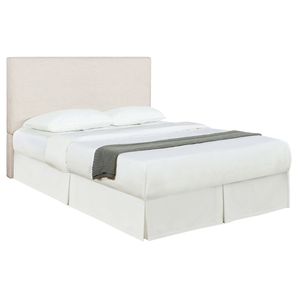 Pirro Upholstered King Panel Headboard Sand Pirro Upholstered King Panel Headboard Sand