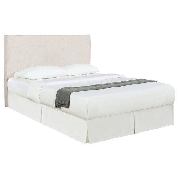 Kosmo Upholstered Queen or Full Panel Headboard Sand Kosmo Upholstered Queen or Full Panel Headboard Sand