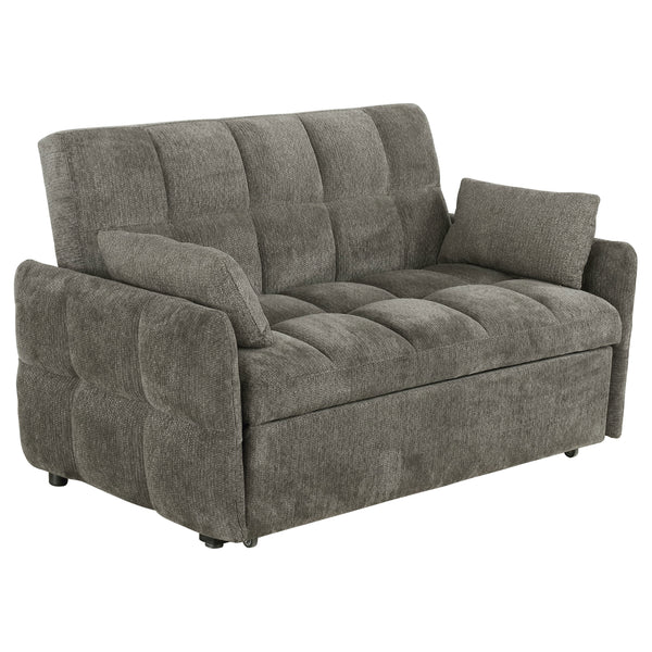 Cotswold Upholstered Convertible Sleeper Sofa Bed Dark Grey Cotswold Upholstered Convertible Sleeper Sofa Bed Dark Grey
