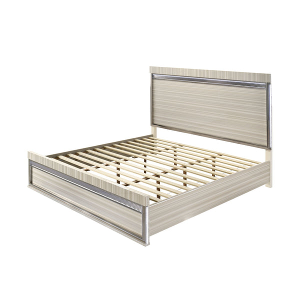 Leonor - Bed With LED Headboard And Footboard Leonor - Bed With LED Headboard And Footboard