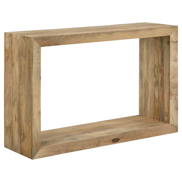Benton Rectangular Solid Wood Sofa Console Table Natural Benton Rectangular Solid Wood Sofa Console Table Natural