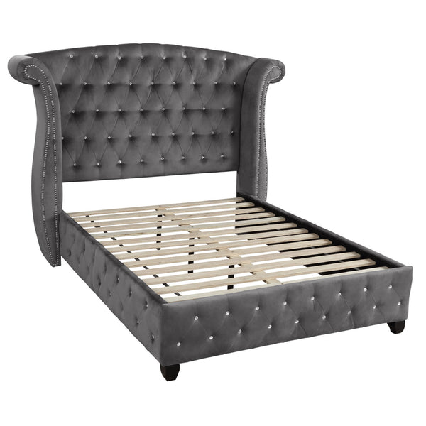 Sophia - Crystal Tufted Upholstered Bed Sophia - Crystal Tufted Upholstered Bed