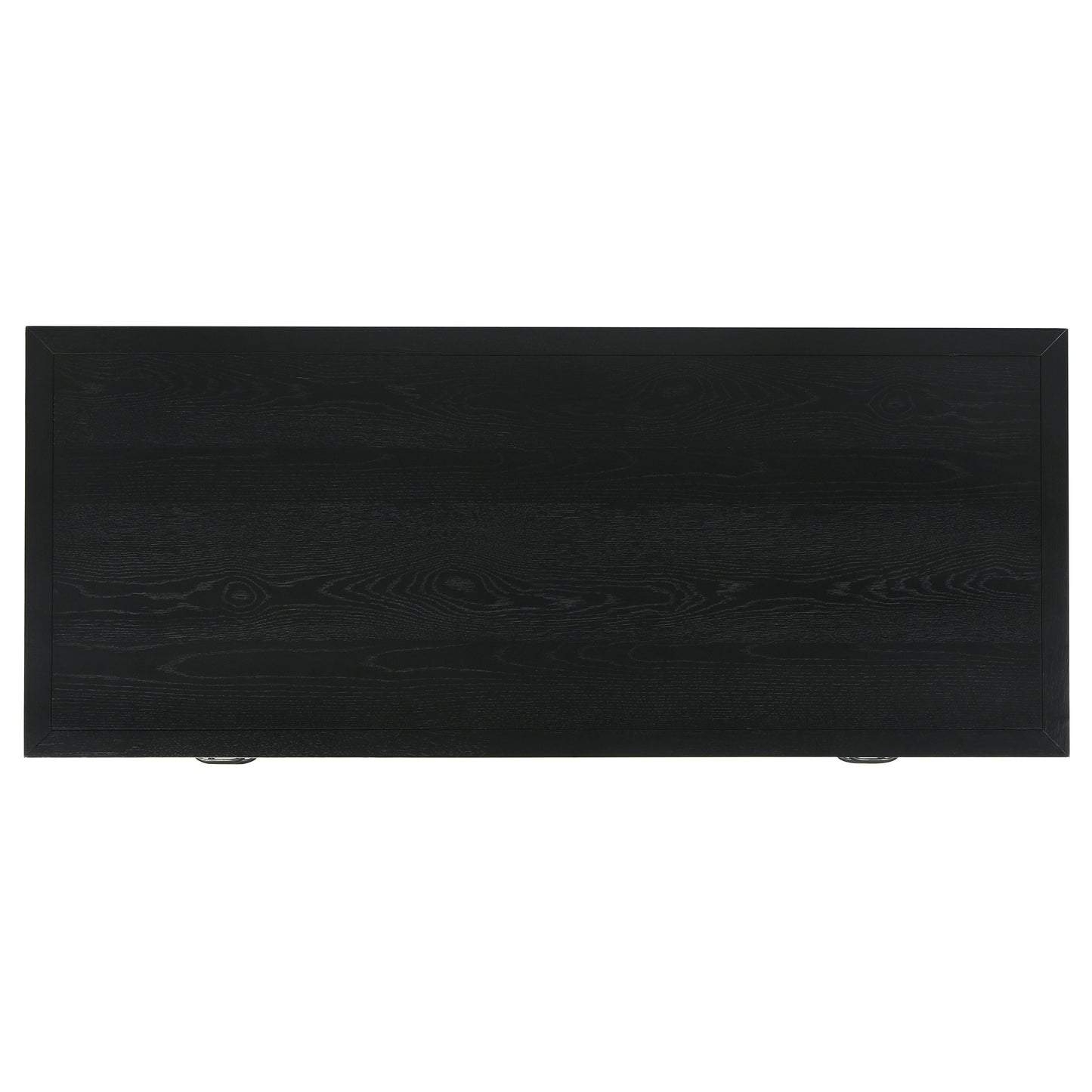 Goodson 64-inch 4-Drawer Double Pedestal Computer Desk Black