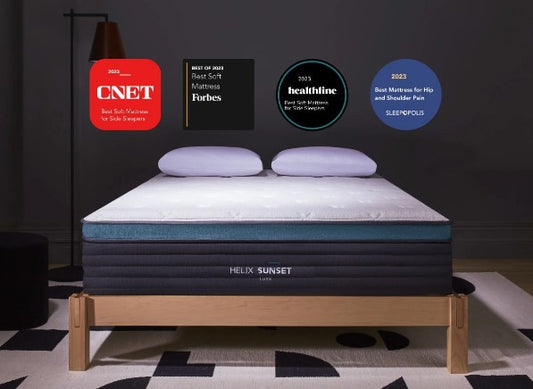 Helix Sunset Luxe - Includes GlacioTex™ Cooling Cover - The Sleep Loft - Online Mattress Showroom NYC