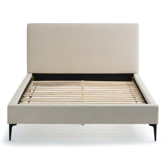The Victoria Platform Bed - Taupe Color - The Sleep Loft - Online Mattress Showroom NYC