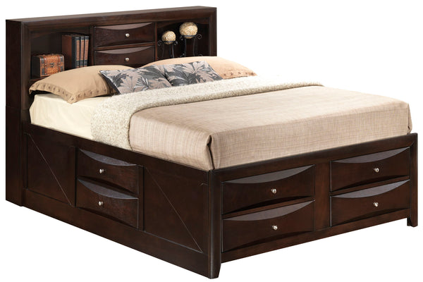 Marilla - Storage Bed With Bookcase Headboard Marilla - Storage Bed With Bookcase Headboard