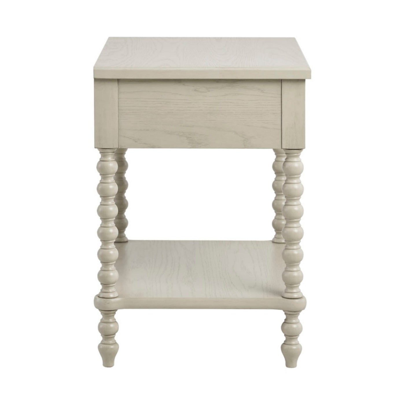 Traditional Durable Nightstand Table With Drawer And Shelf - The Sleep Loft - Online Mattress Showroom NYC