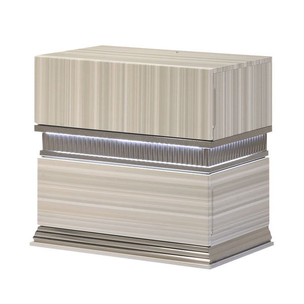 Leonor - 2 Drawer Nightstand - Gray Leonor - 2 Drawer Nightstand - Gray