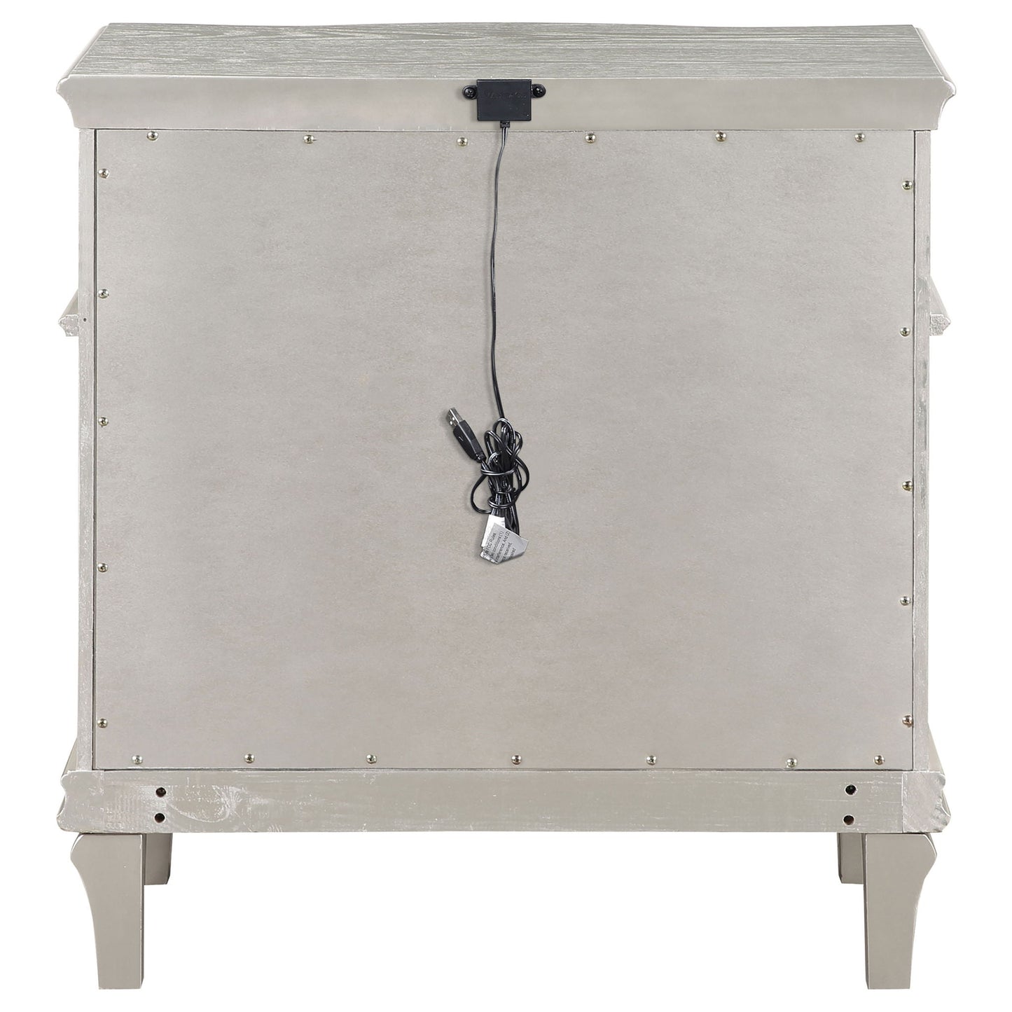 Evangeline - 3 Drawer Nightstand - Oak - The Sleep Loft - Online Mattress Showroom NYC