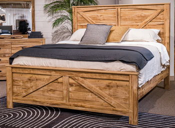 Maystonna - Crossbuck Panel Headboard - The Sleep Loft - Online Mattress Showroom NYC