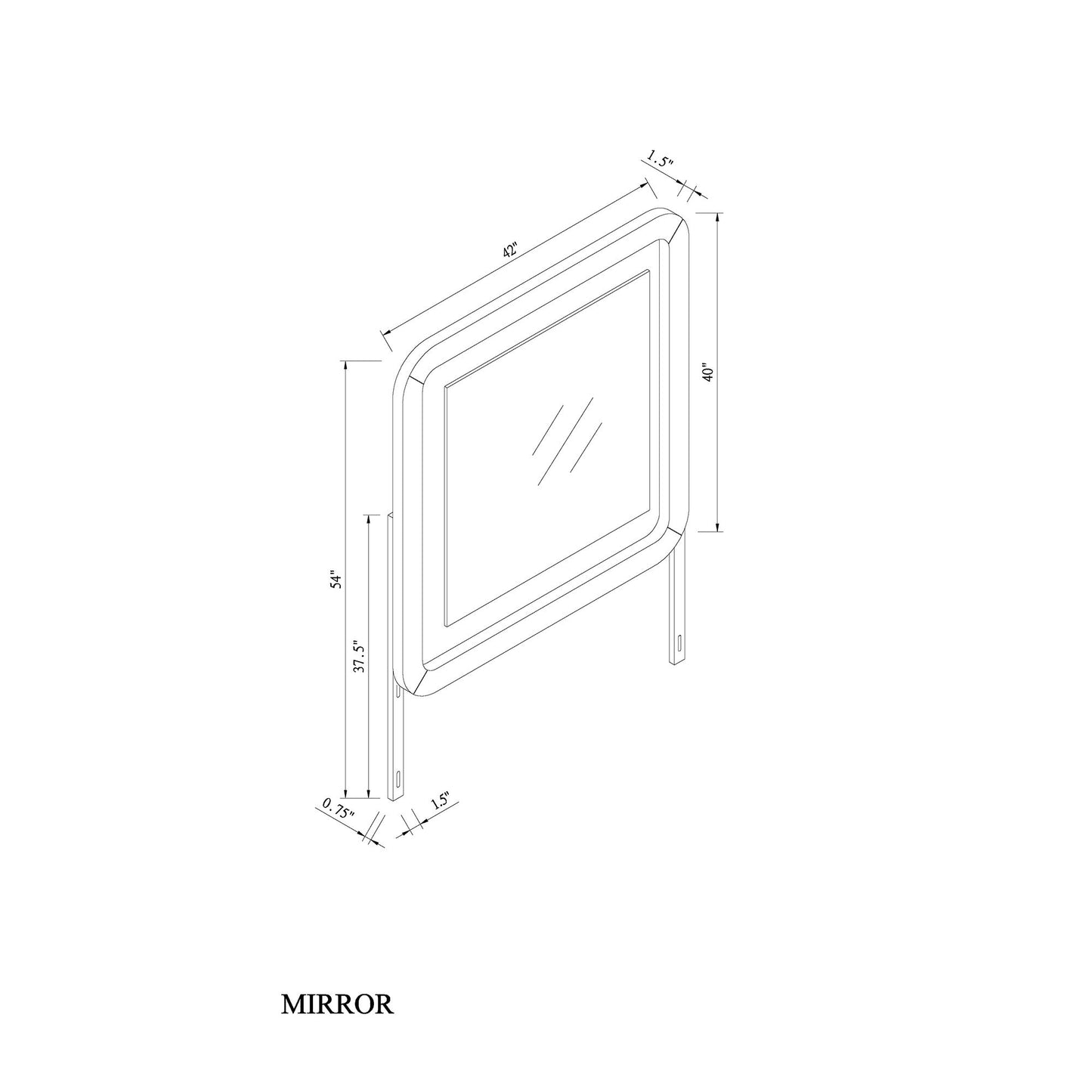 Beverly - 5 Piece Bedroom Set With Fluted Detailing - The Sleep Loft - Online Mattress Showroom NYC