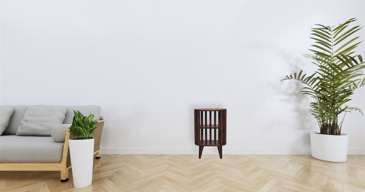 Ariella - Double Shelf Bedside - The Sleep Loft - Online Mattress Showroom NYC