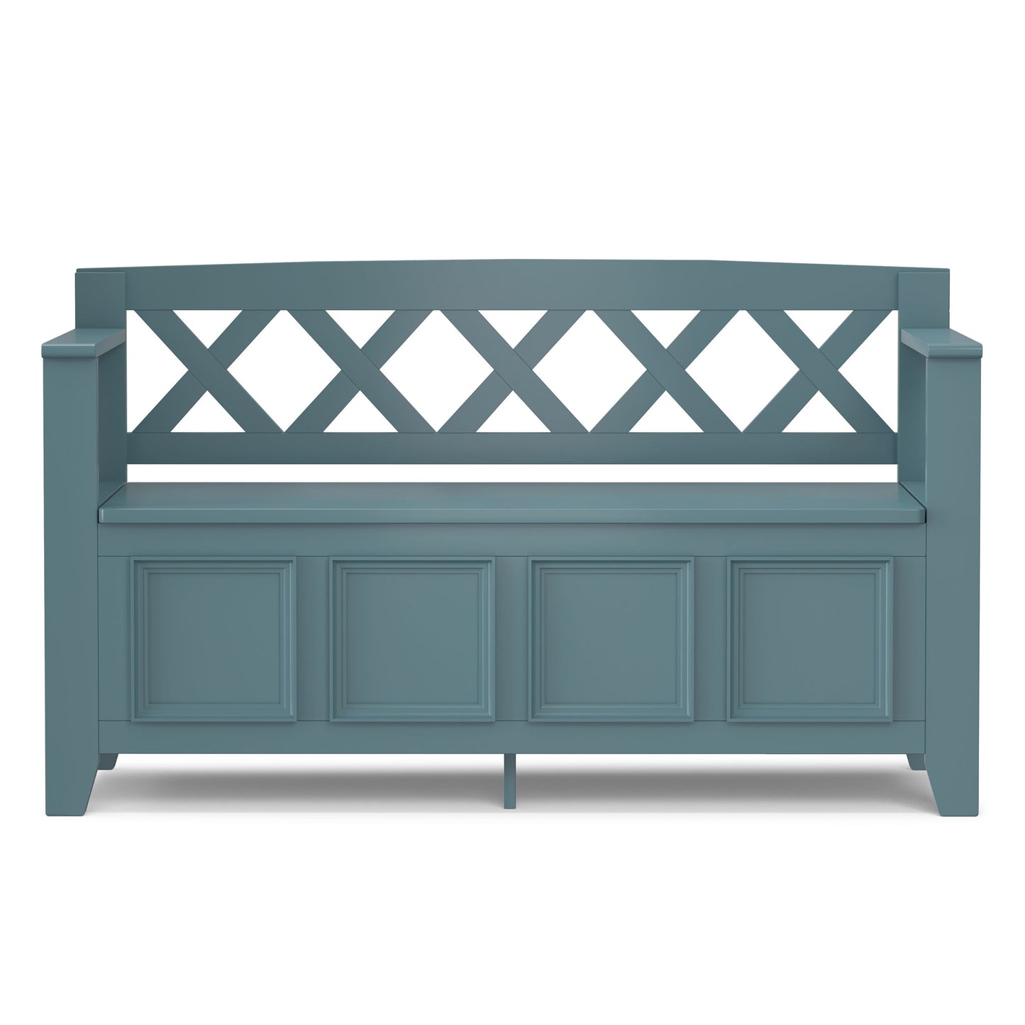 Amherst - Compact Entryway Storage Bench - The Sleep Loft - Online Mattress Showroom NYC