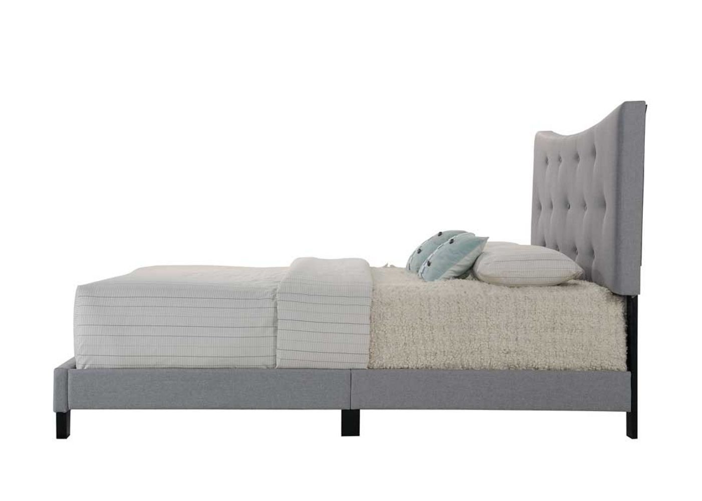 Venacha - Queen Bed - Gray - The Sleep Loft - Online Mattress Showroom NYC