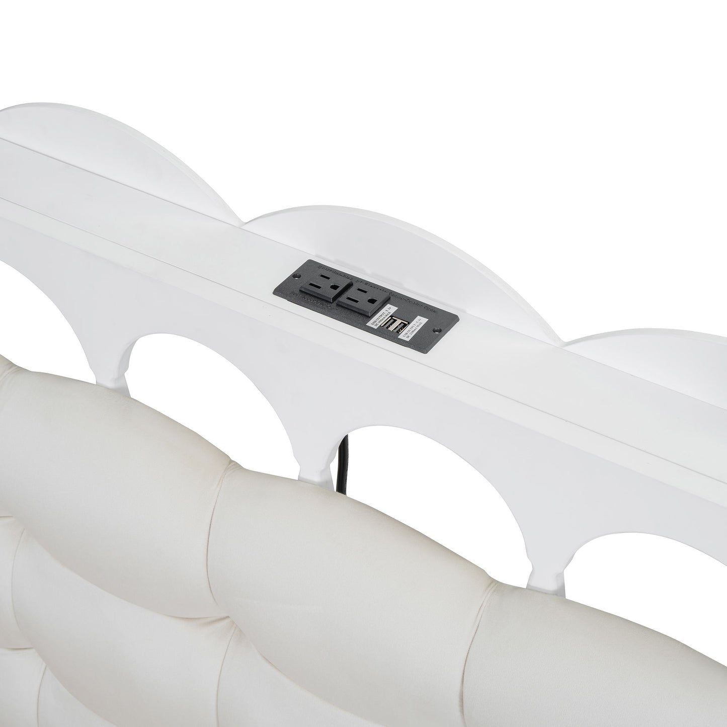 Storage Platform Bed, With 2 Big Drawers, Trundle, One Set Of Sockets & USB Ports - The Sleep Loft - Online Mattress Showroom NYC