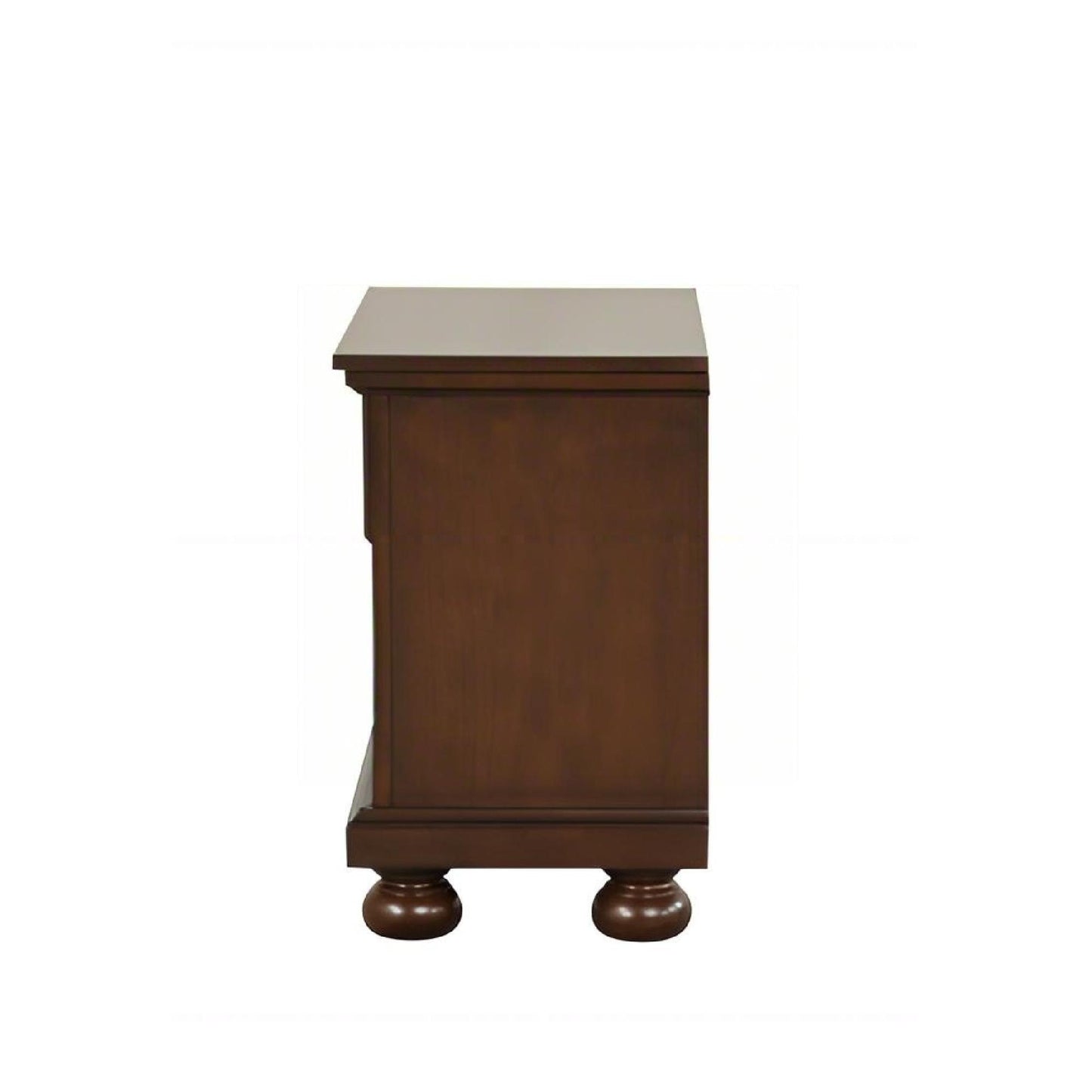 Meade - Nightstand - Dark Cherry - The Sleep Loft - Online Mattress Showroom NYC