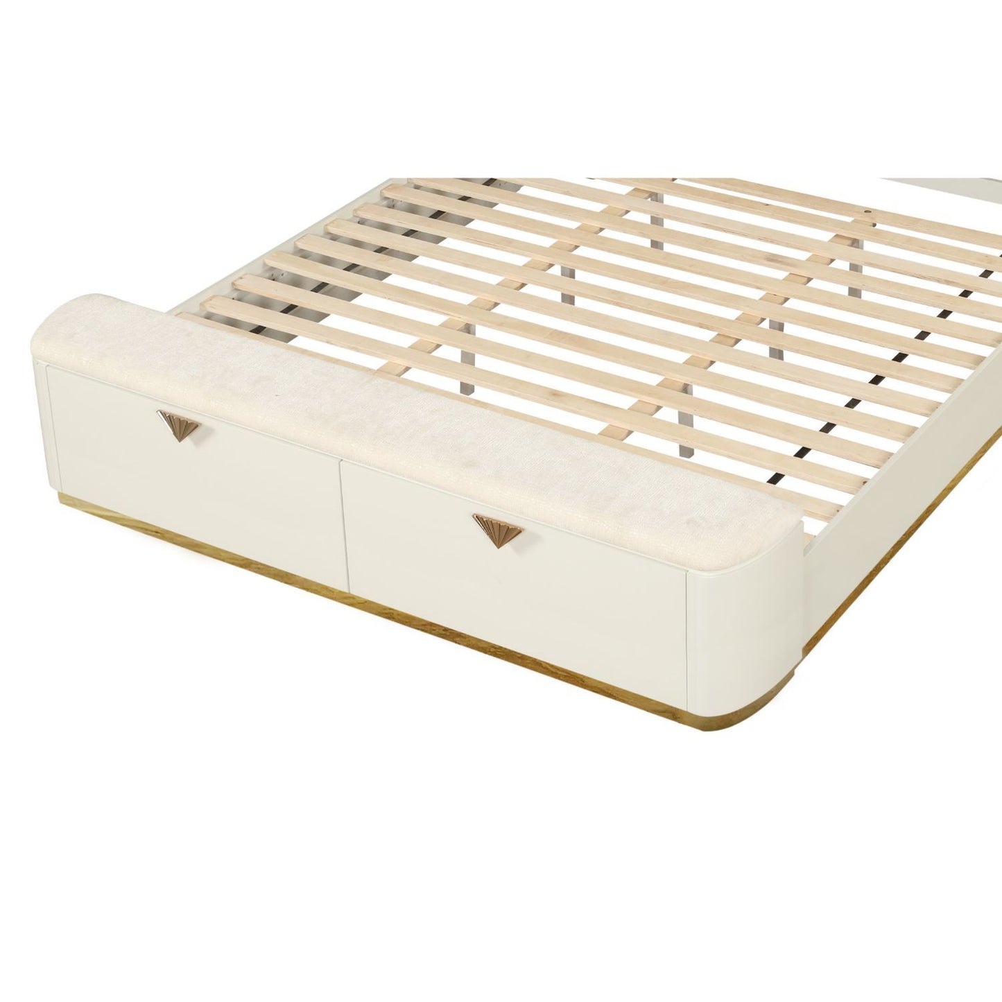 La Pierre - Bed With Storage Drawers And LED Headboard - The Sleep Loft - Online Mattress Showroom NYC
