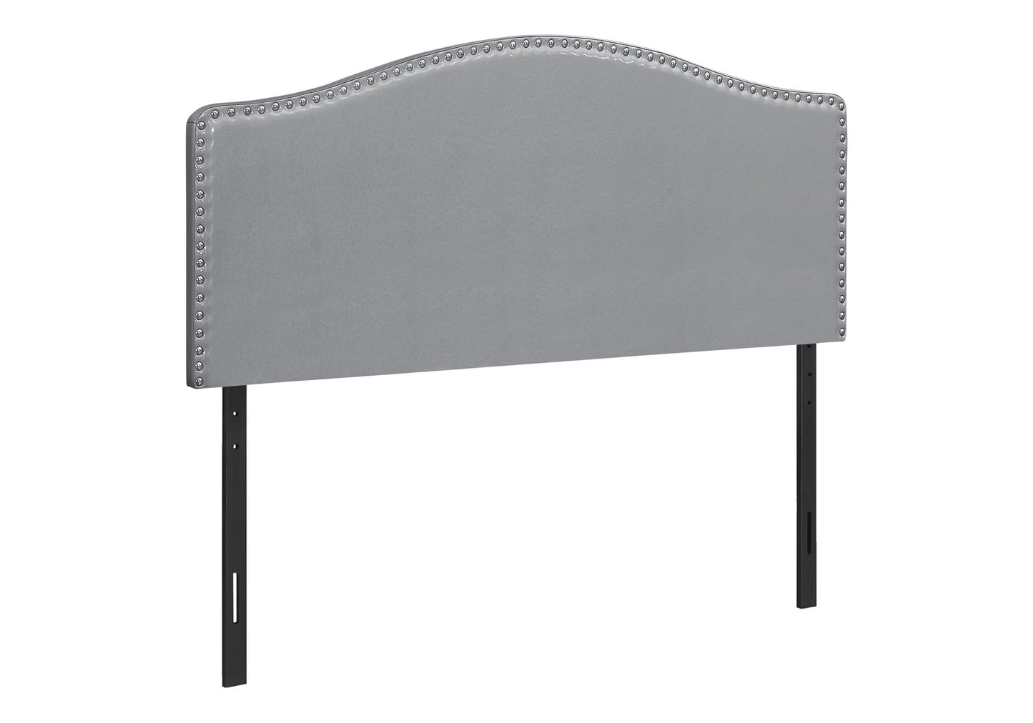 Queen Size, Bed Headboard Only, Upholstered, Transitional - Gray - The Sleep Loft - Online Mattress Showroom NYC
