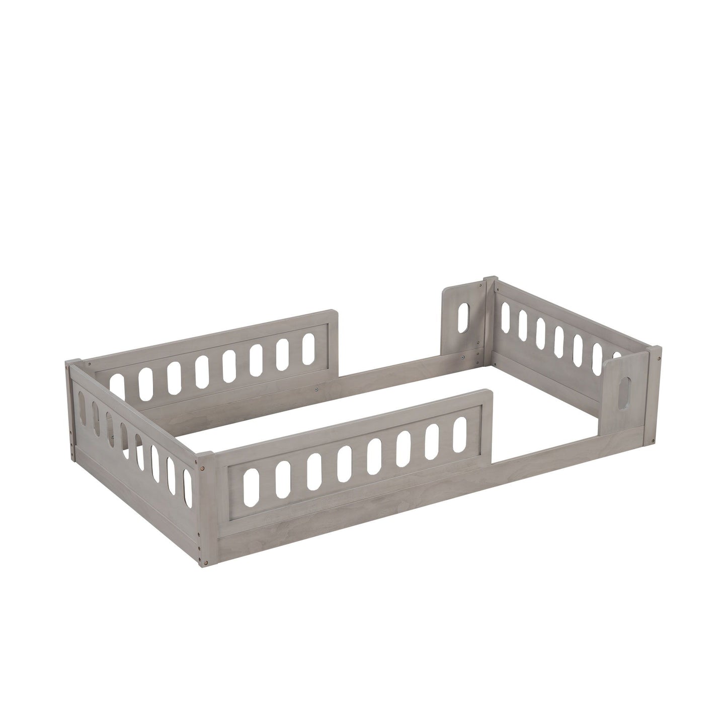 Platform Bed With Guardrail - The Sleep Loft - Online Mattress Showroom NYC