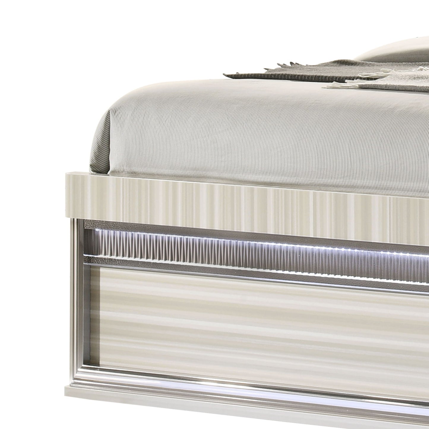 Leonor - Bed With LED Headboard And Footboard - The Sleep Loft - Online Mattress Showroom NYC