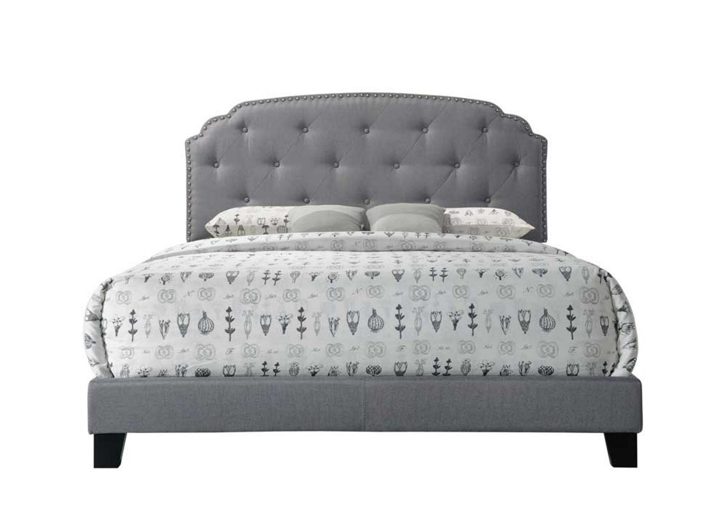 Tradilla - Queen Bed - Gray - The Sleep Loft - Online Mattress Showroom NYC