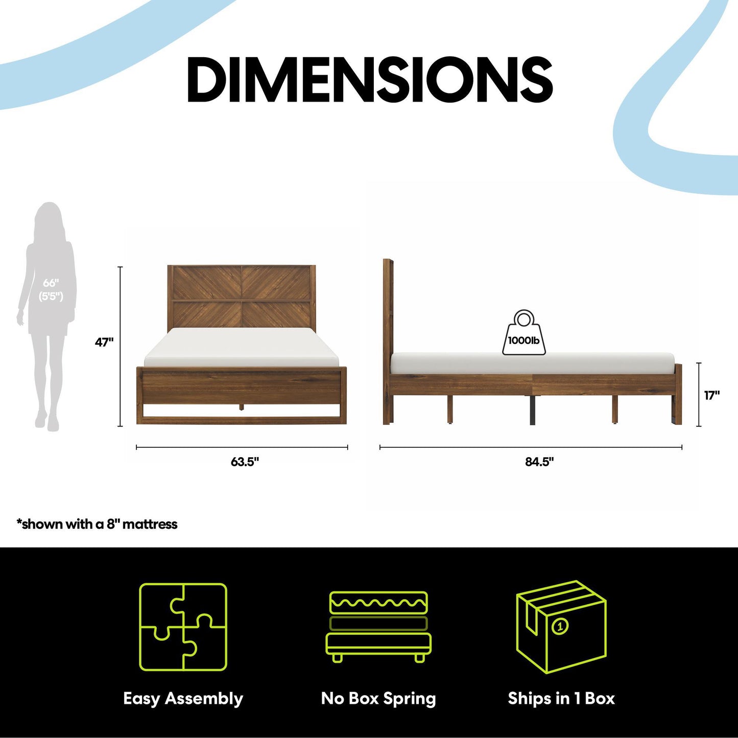 Archer - Platform Bed - The Sleep Loft - Online Mattress Showroom NYC