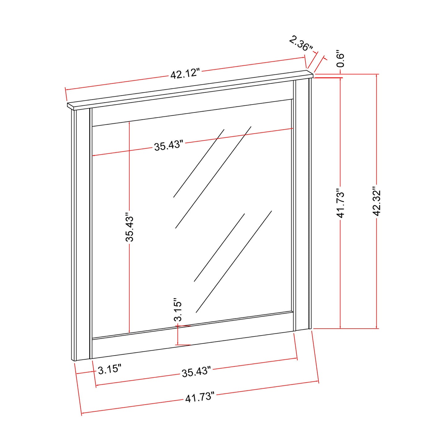 Lorenzo - 5 Piece Bedroom Set With Glittered Detailing - The Sleep Loft - Online Mattress Showroom NYC