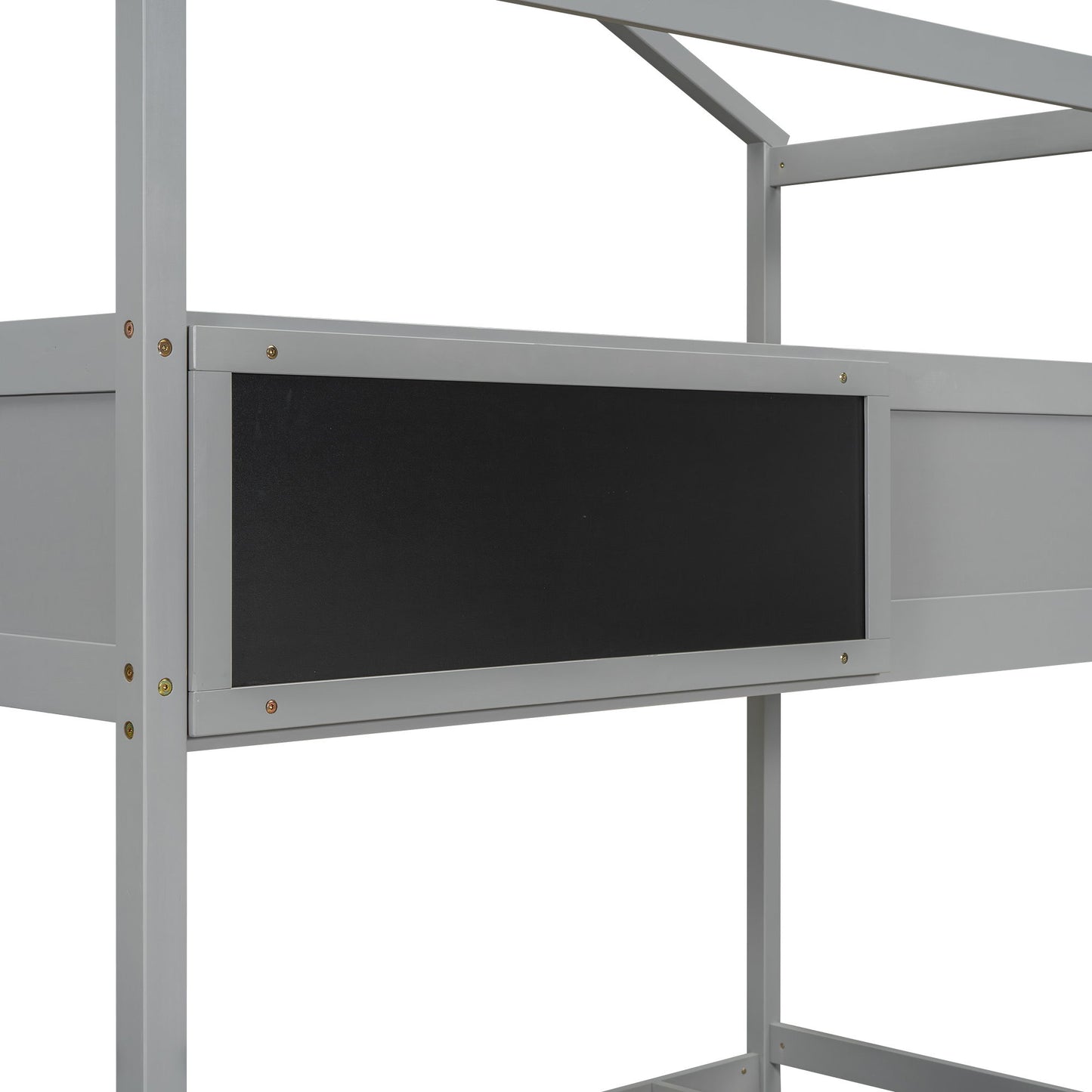 House Style Bunk Bed With Storage Staircase And board - The Sleep Loft - Online Mattress Showroom NYC