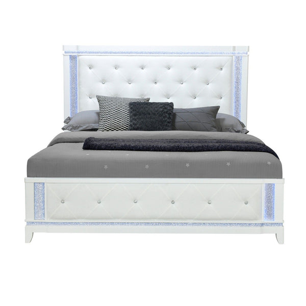 Adalid - Contemporary Bed With LED Lights Adalid - Contemporary Bed With LED Lights