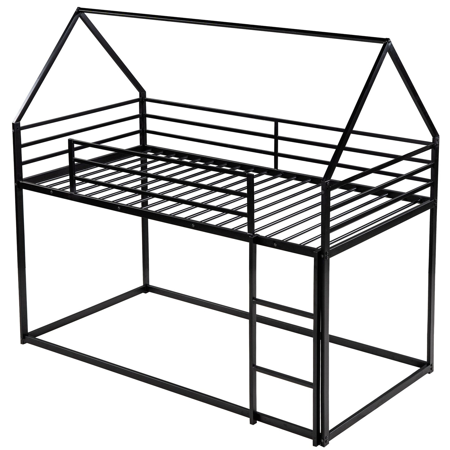 House Bunk Bed With Built In Ladder - The Sleep Loft - Online Mattress Showroom NYC