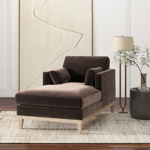 Knox - Modern Farmhouse Chaise Lounge Chair Knox - Modern Farmhouse Chaise Lounge Chair