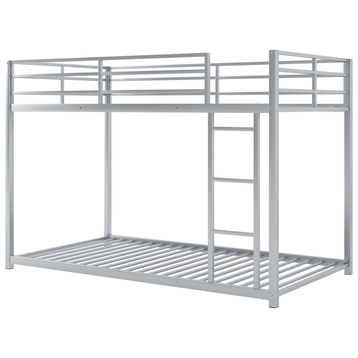 Metal Bunk Bed, Low Bunk Bed With Ladder - The Sleep Loft - Online Mattress Showroom NYC