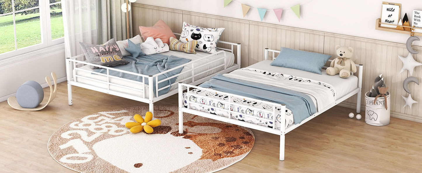 Steel Construction Bunk Bed - The Sleep Loft - Online Mattress Showroom NYC