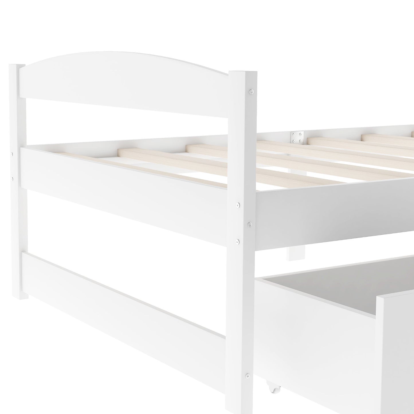Platform Bed With 2 Drawers - The Sleep Loft - Online Mattress Showroom NYC