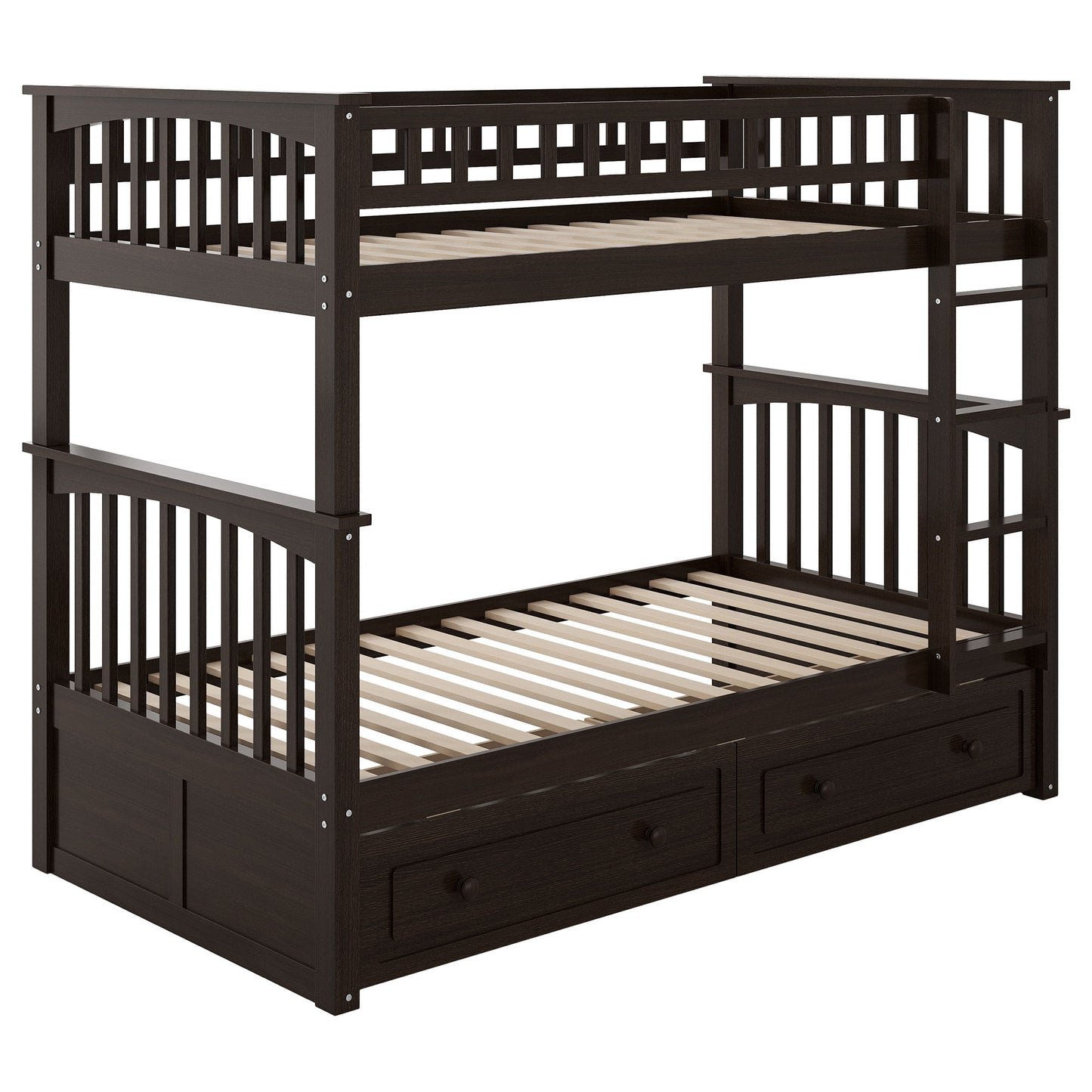 Bunk Bed With Drawers, Convertible Design - The Sleep Loft - Online Mattress Showroom NYC