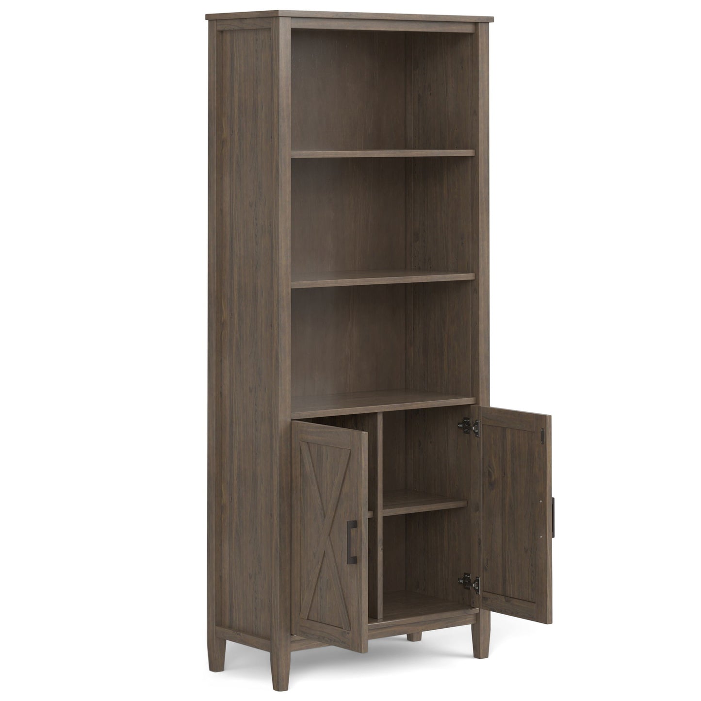 Ela - Bookcase - Smoky Brown - The Sleep Loft - Online Mattress Showroom NYC