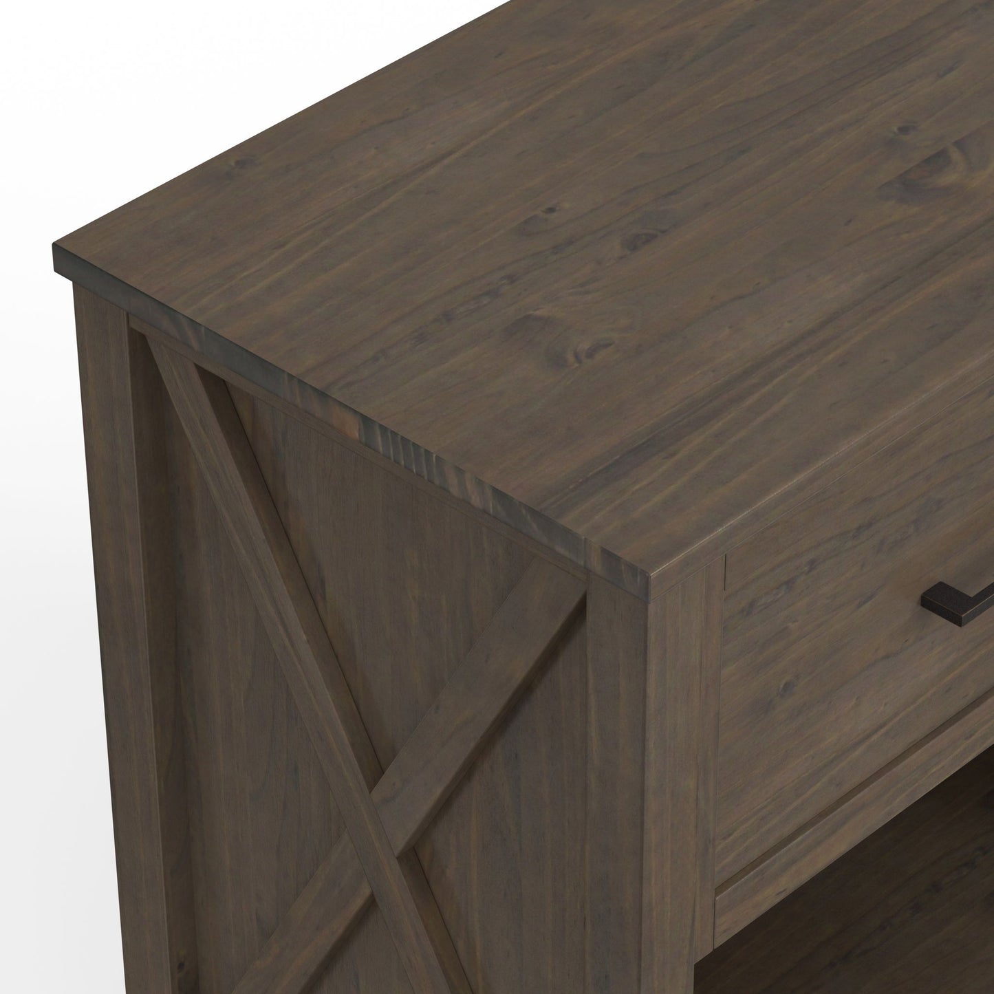 Ela - Bedside Table - Smoky Brown - The Sleep Loft - Online Mattress Showroom NYC
