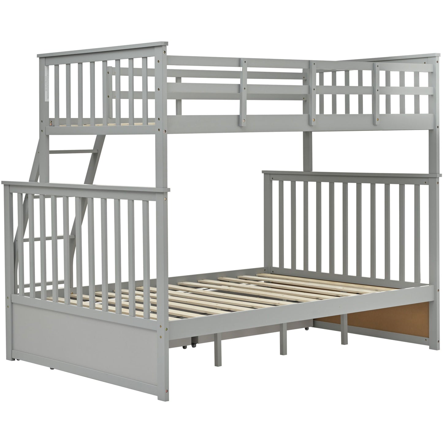 Bunk Bed With Ladder, And Safety Guard Rails - The Sleep Loft - Online Mattress Showroom NYC