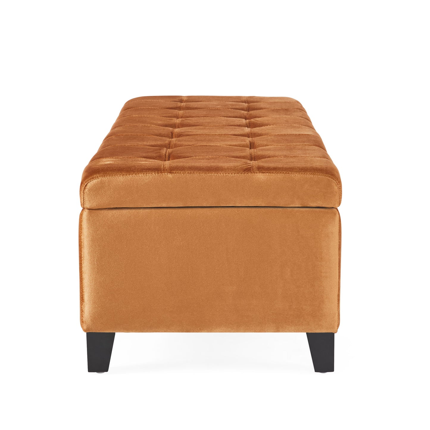 Wendover - Elegant Tufted Storage Bench With Lift-Up Top And Birch Wood Legs - The Sleep Loft - Online Mattress Showroom NYC