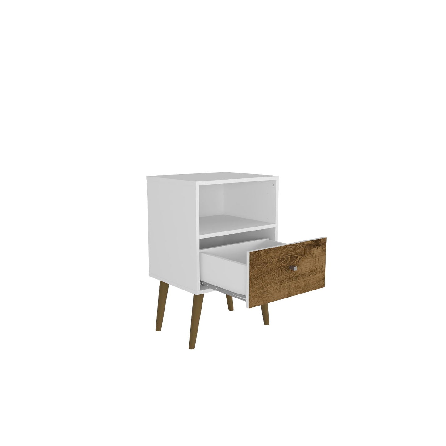 Liberty - Nightstand 1 Drawer For Bedroom - The Sleep Loft - Online Mattress Showroom NYC