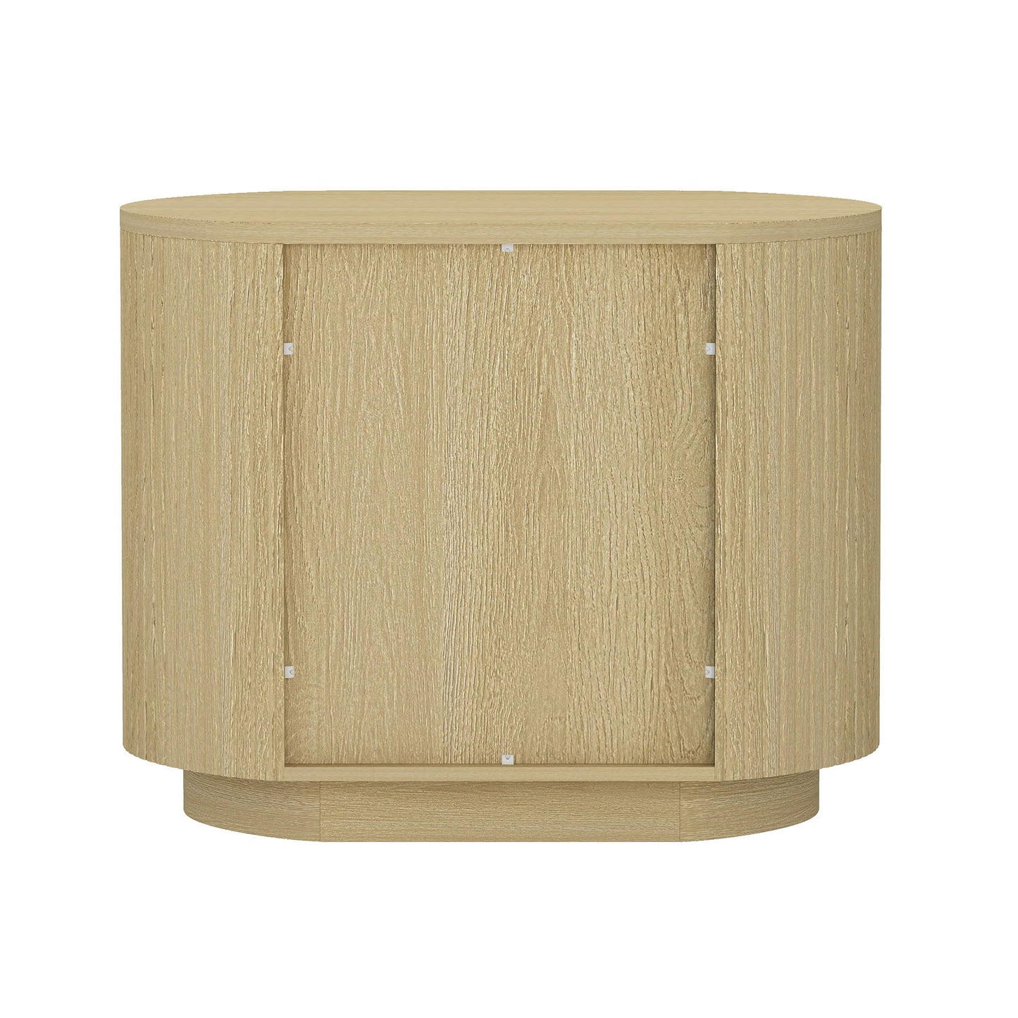 Olivia - Nightstand & 2 Drawers - Oak - The Sleep Loft - Online Mattress Showroom NYC