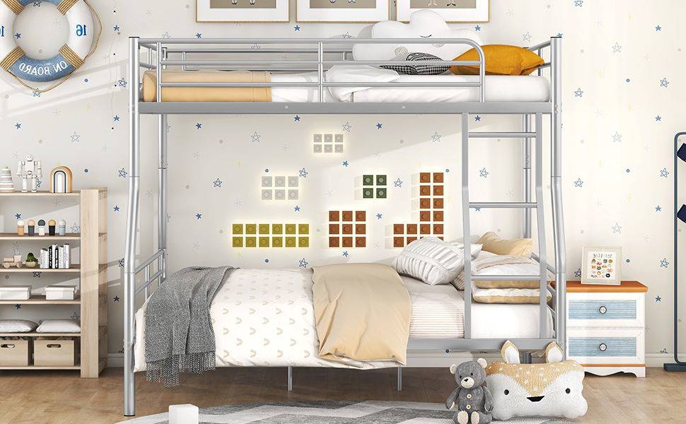 Steel Construction Bunk Bed - The Sleep Loft - Online Mattress Showroom NYC