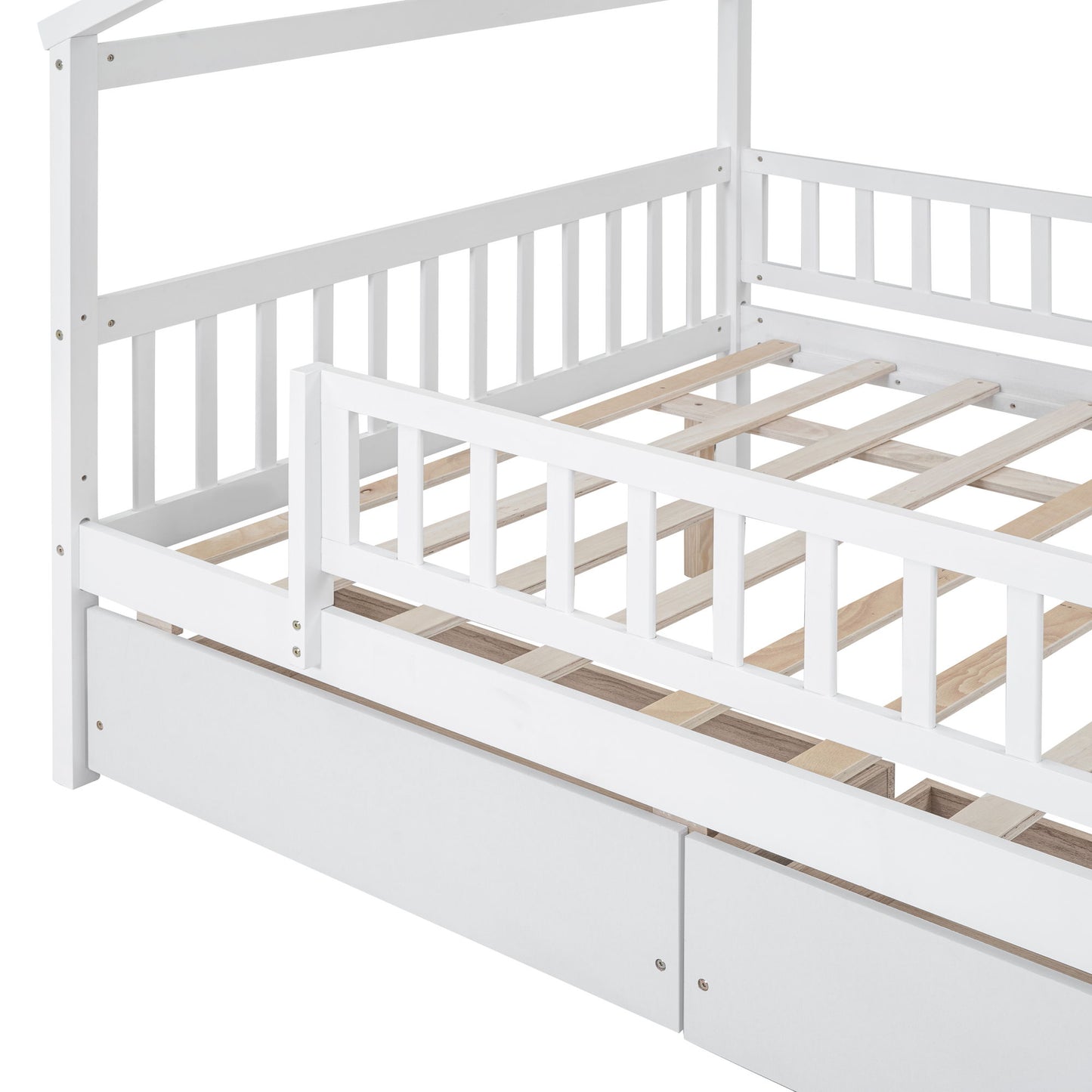 House Bed With 2 Drawers - The Sleep Loft - Online Mattress Showroom NYC