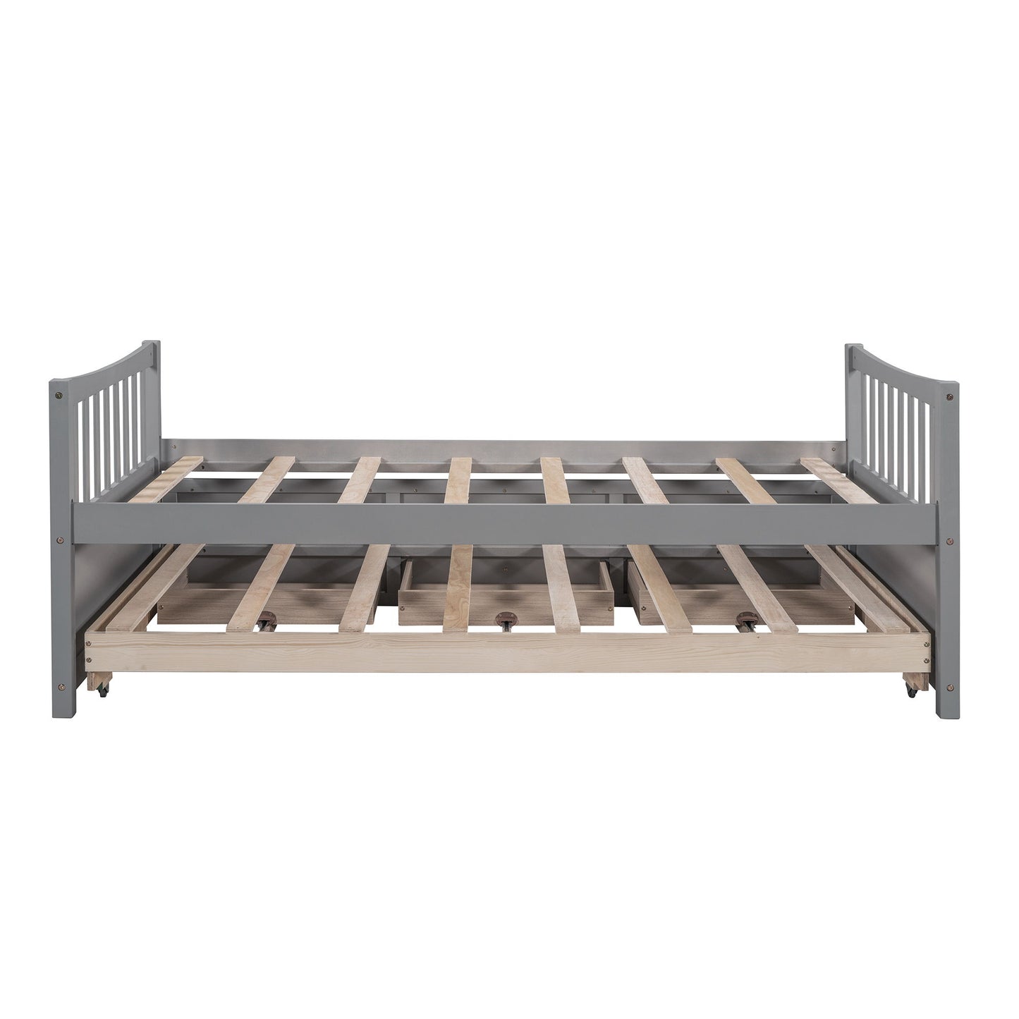 Twin Size Daybed With Trundle And Drawers - The Sleep Loft - Online Mattress Showroom NYC