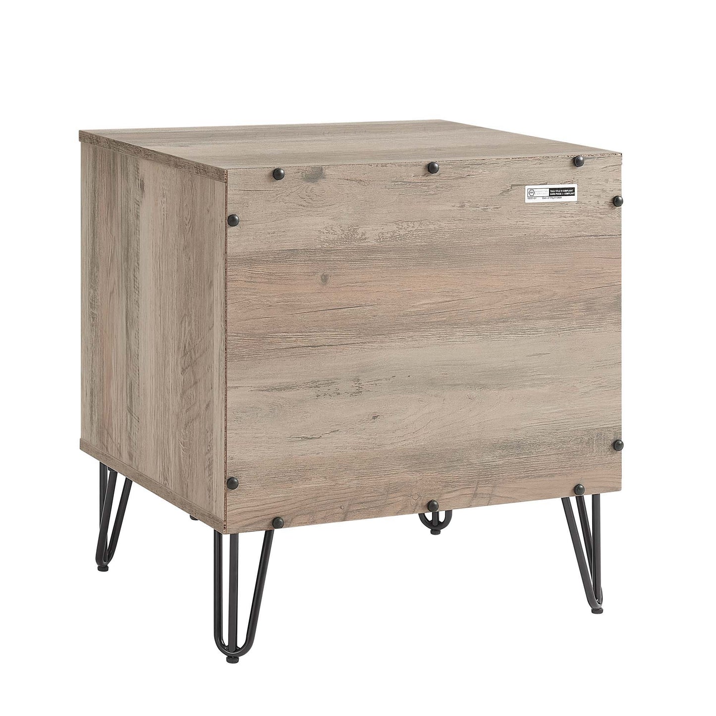 Dumbo - Nightstand With 2 Drawers - The Sleep Loft - Online Mattress Showroom NYC