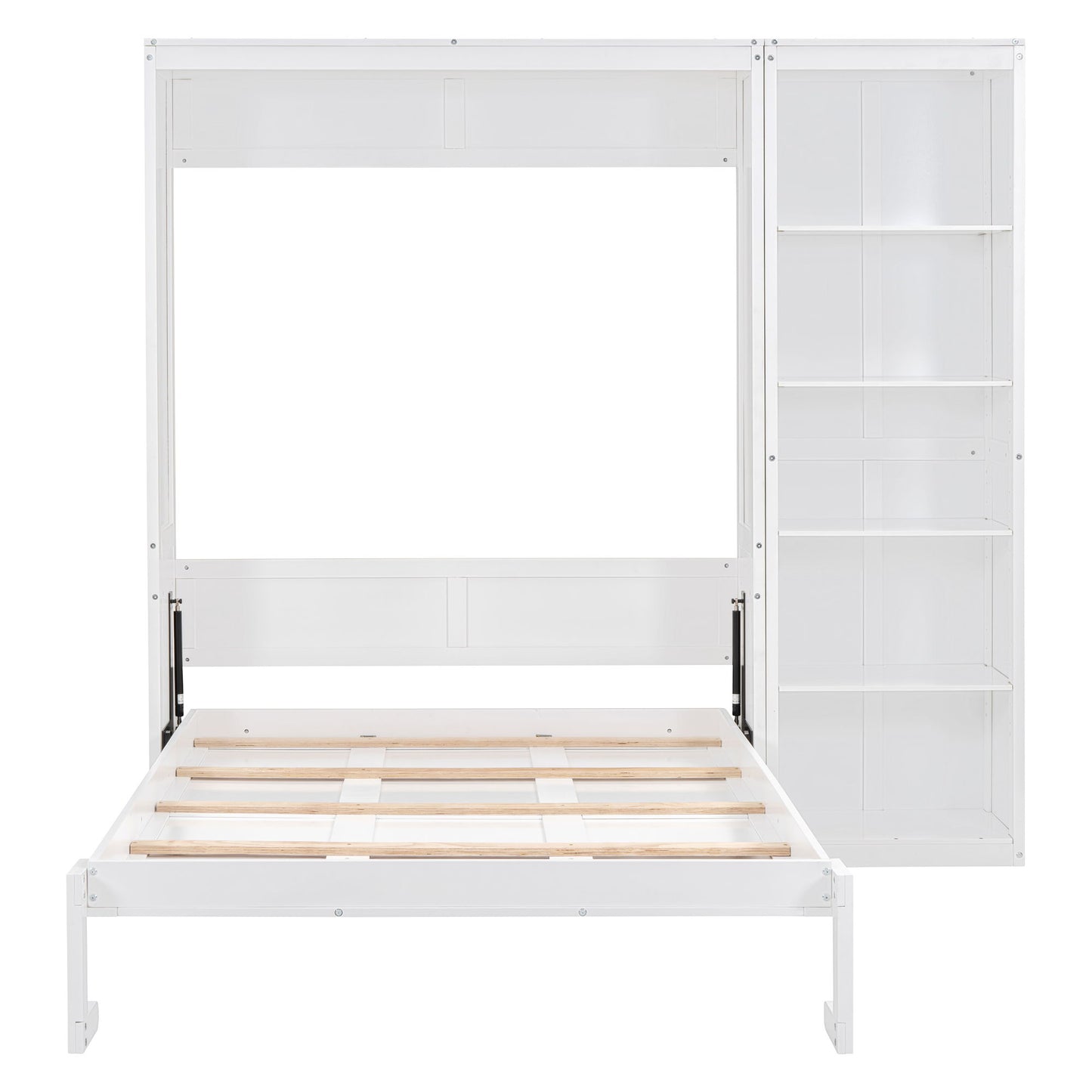 Murphy Wall Bed With Shelves - The Sleep Loft - Online Mattress Showroom NYC